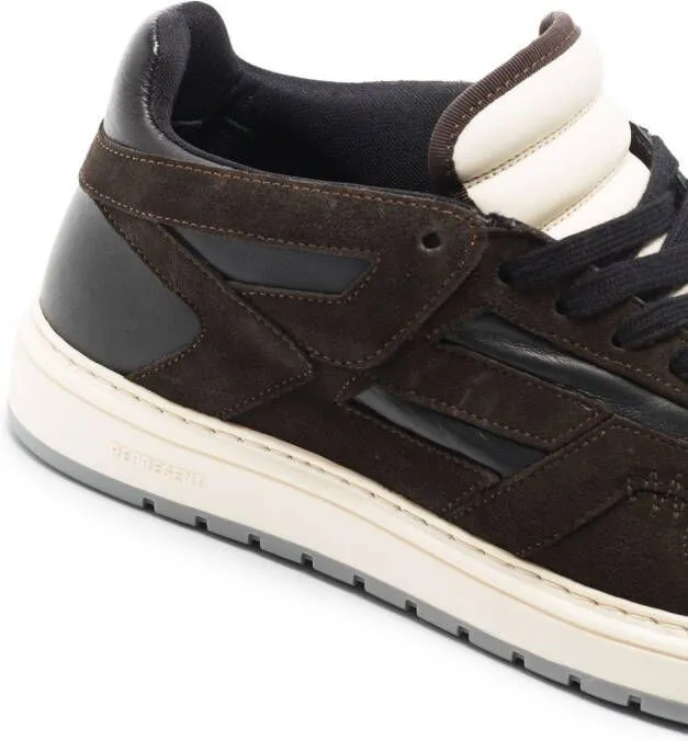 Represent Reptor Low panelled sneakers Brown