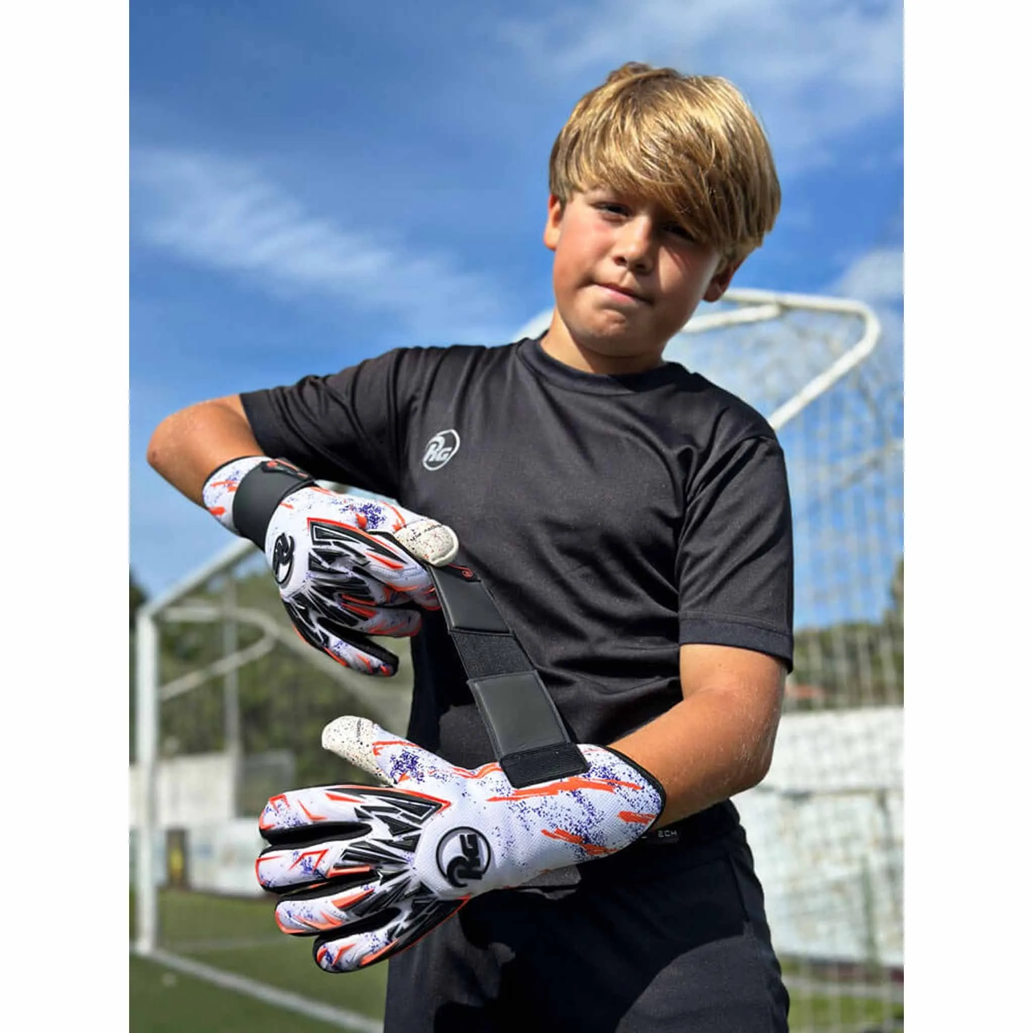 RG Goalkeeper gloves Snaga FS Gants de gardien de but de soccer enfants