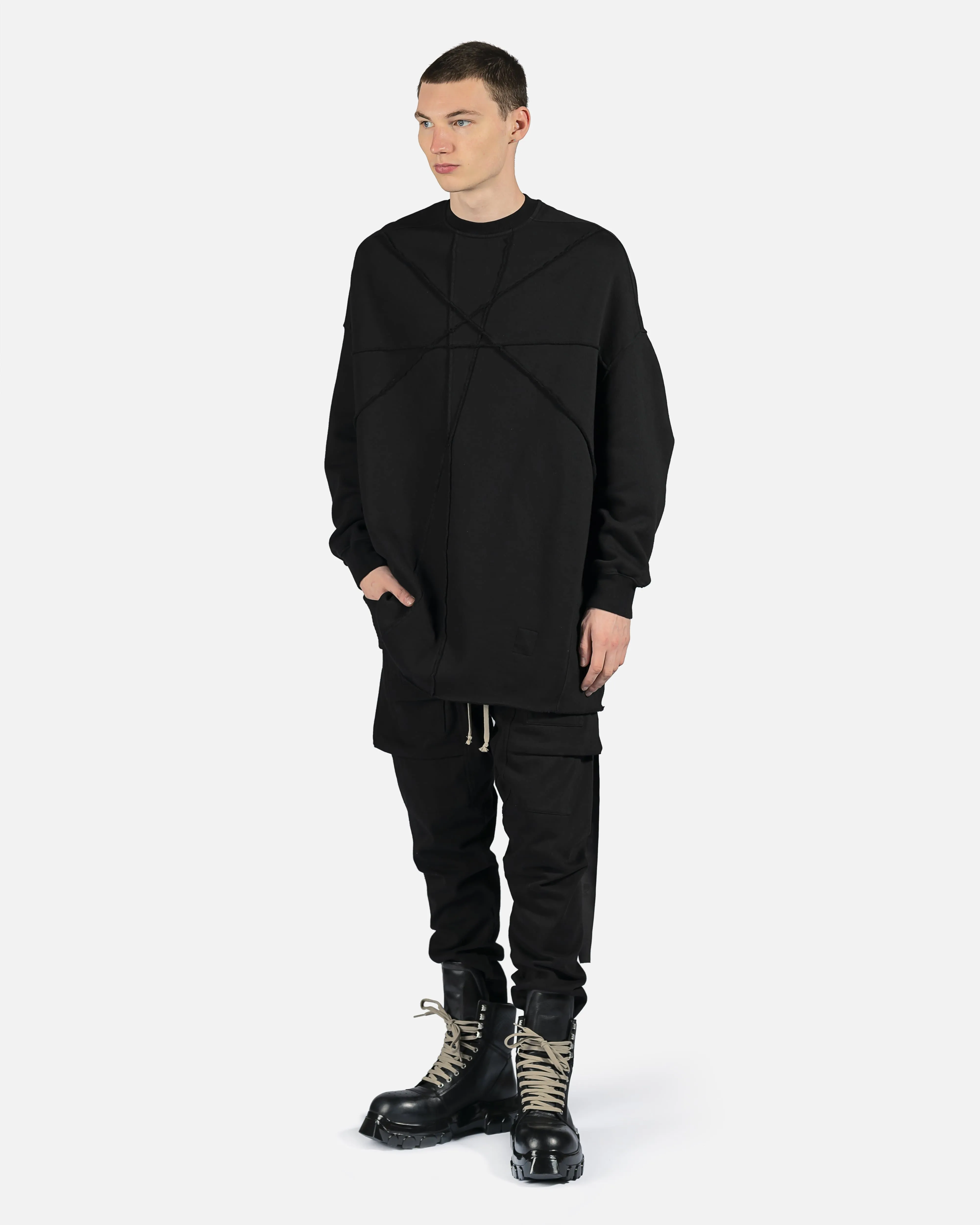 Rick Owens DRKSHDW Crater Tunic in Black