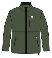 Ridge Full Zip Recycled Polar Fleece