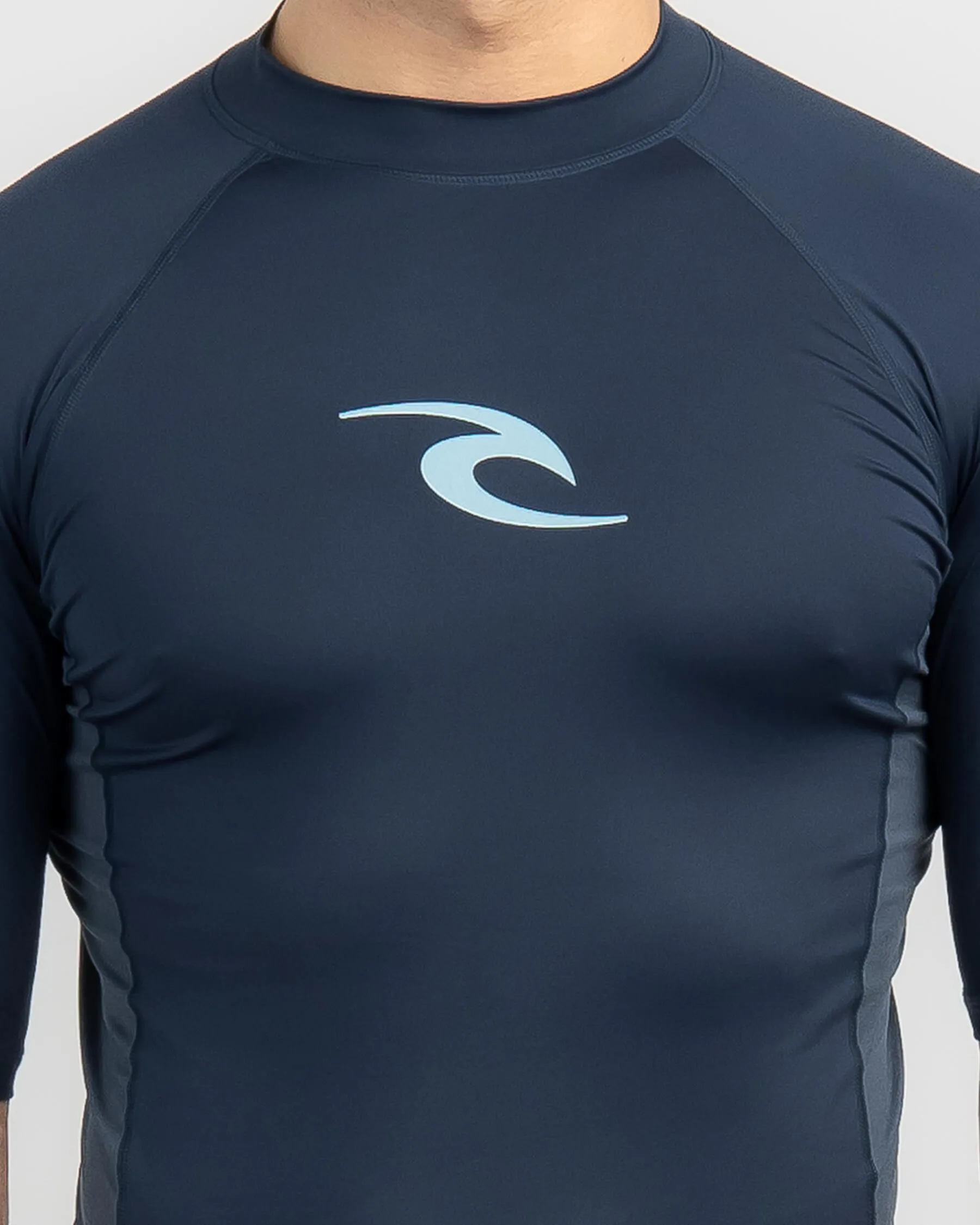 Rip Curl Waves UPF Perf Short Sleeve Rash Vest