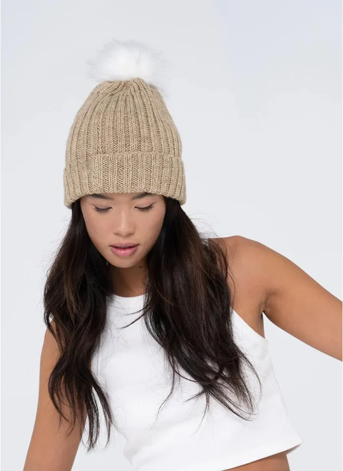 Rusty Homeslice Beanie - Vintage Cream