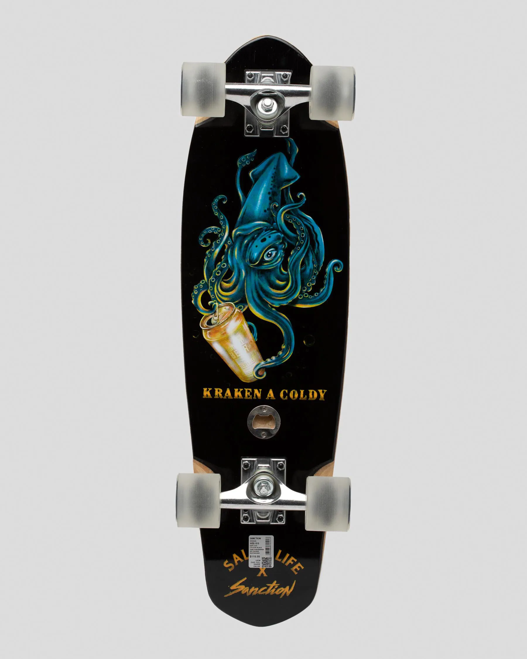 Sanction Kraken 28" Cruiser Skateboard