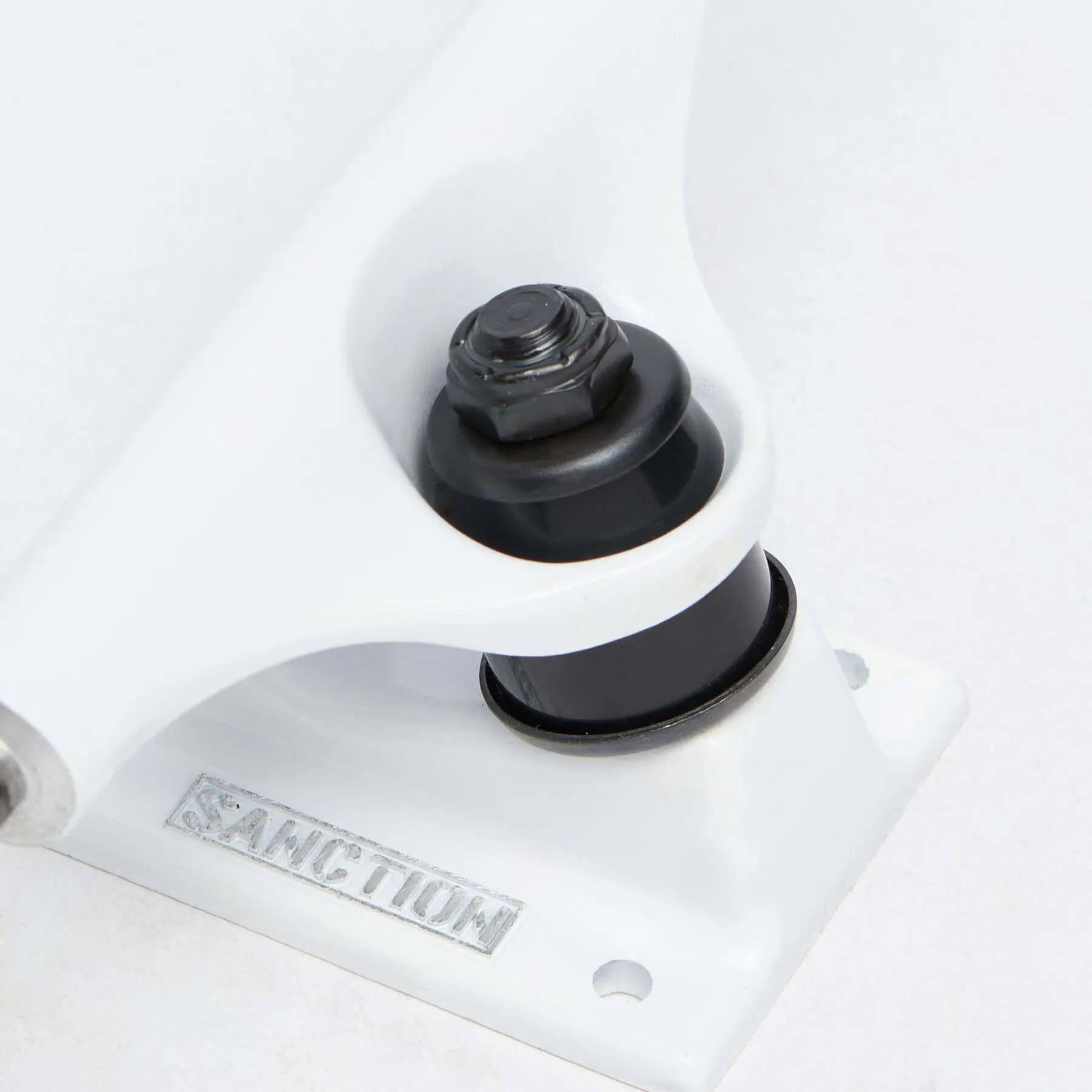 Sanction White Skateboard Truck