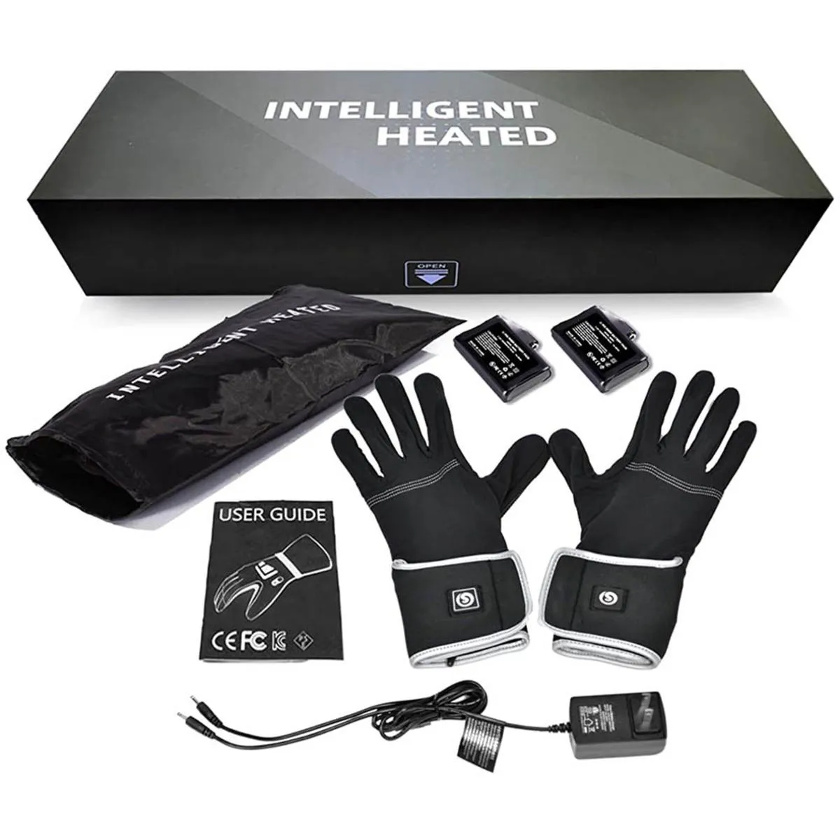 Savior Heat Unisex Electric Rechargeable Heated Liner Gloves