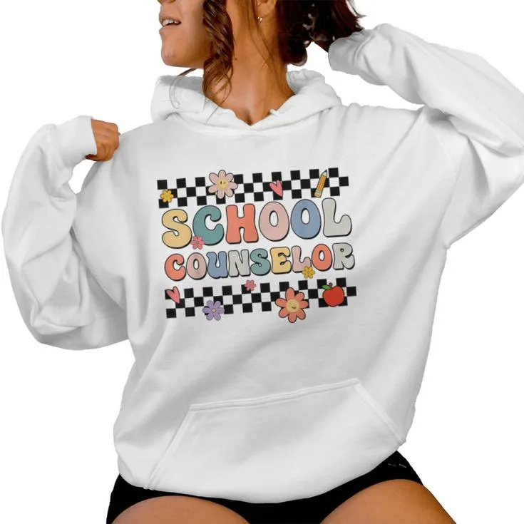 School Counselor Guidance Counselor Teacher Counseling Women Hoodie