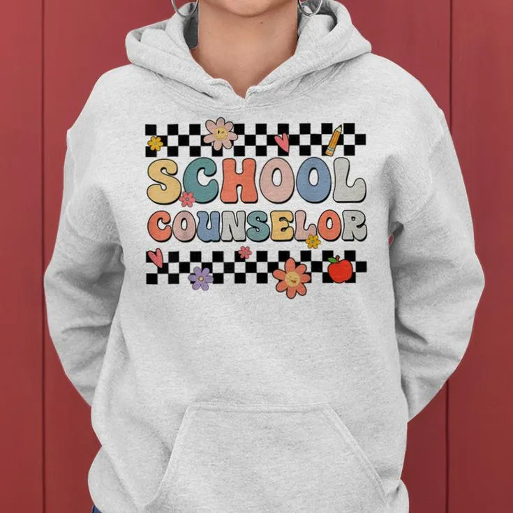 School Counselor Guidance Counselor Teacher Counseling Women Hoodie