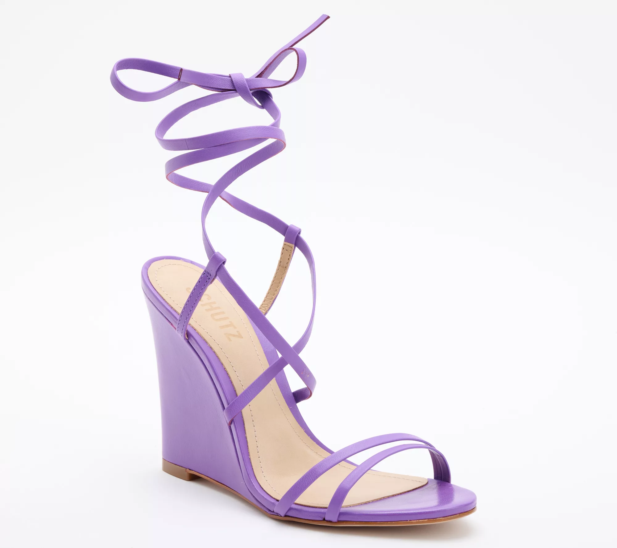 Schutz Strappy Leather Heeled Sandals - Deonne Casual