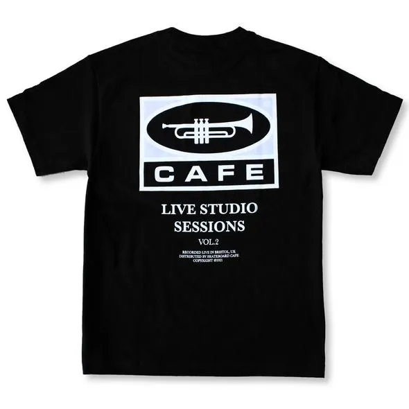 Skateboard Cafe 45 T-Shirt - Black