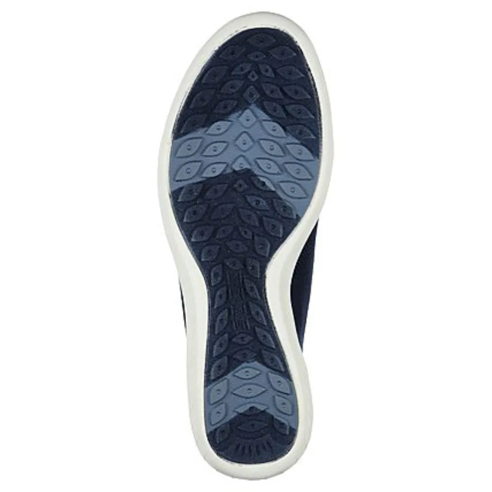 SKECHERS Women's Newbury St - Every Angle Running Shoe (Navy)