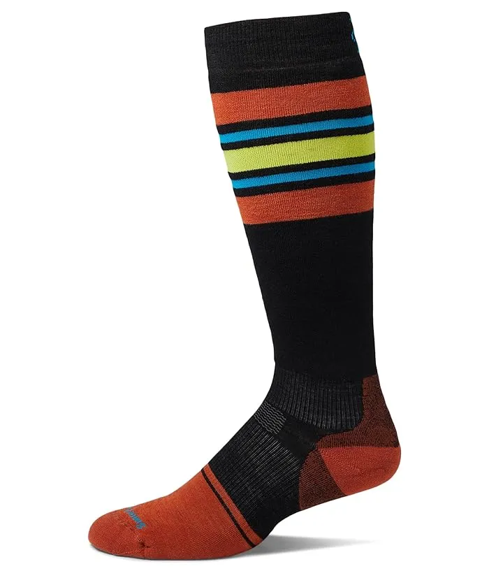 Smartwool Snowboard Targeted Cushion Stripe Extra Stretch Over the Calf