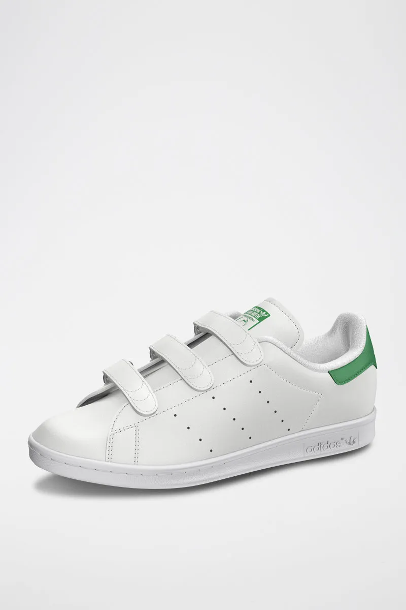 Sneakers En Cuir Stan Smith - Blanc Et Vert