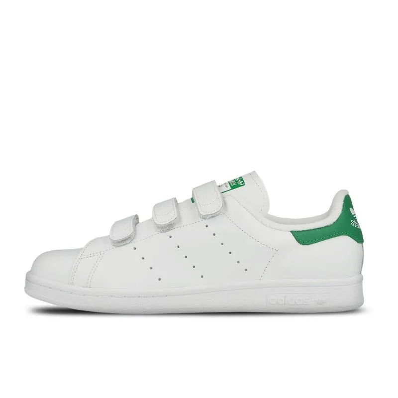 Sneakers En Cuir Stan Smith - Blanc Et Vert