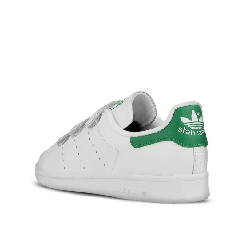 Sneakers En Cuir Stan Smith - Blanc Et Vert