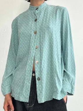 Soft Textured Tunic - Aqua