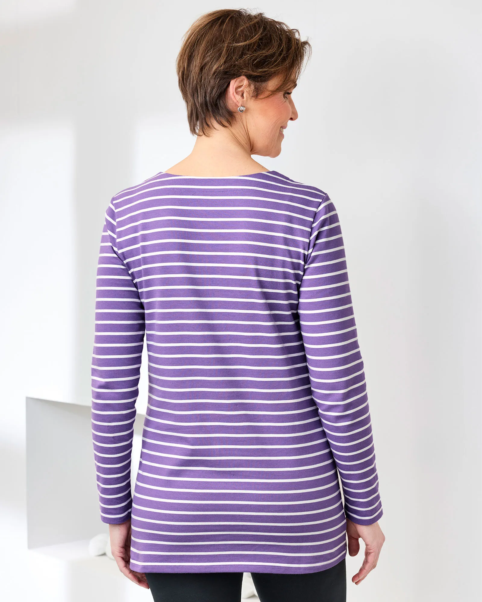 Stripe Jersey Tunic