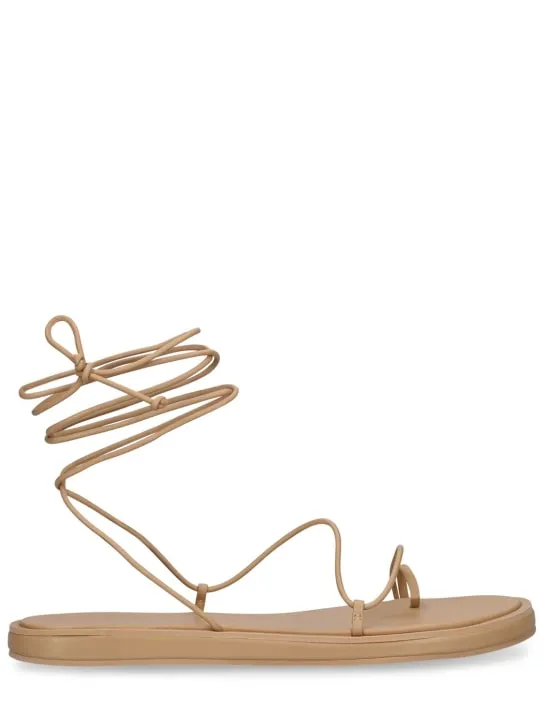 Studio Amelia   10mm Emily leather flat sandals 