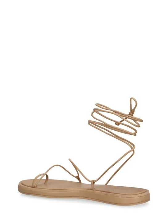 Studio Amelia   10mm Emily leather flat sandals 