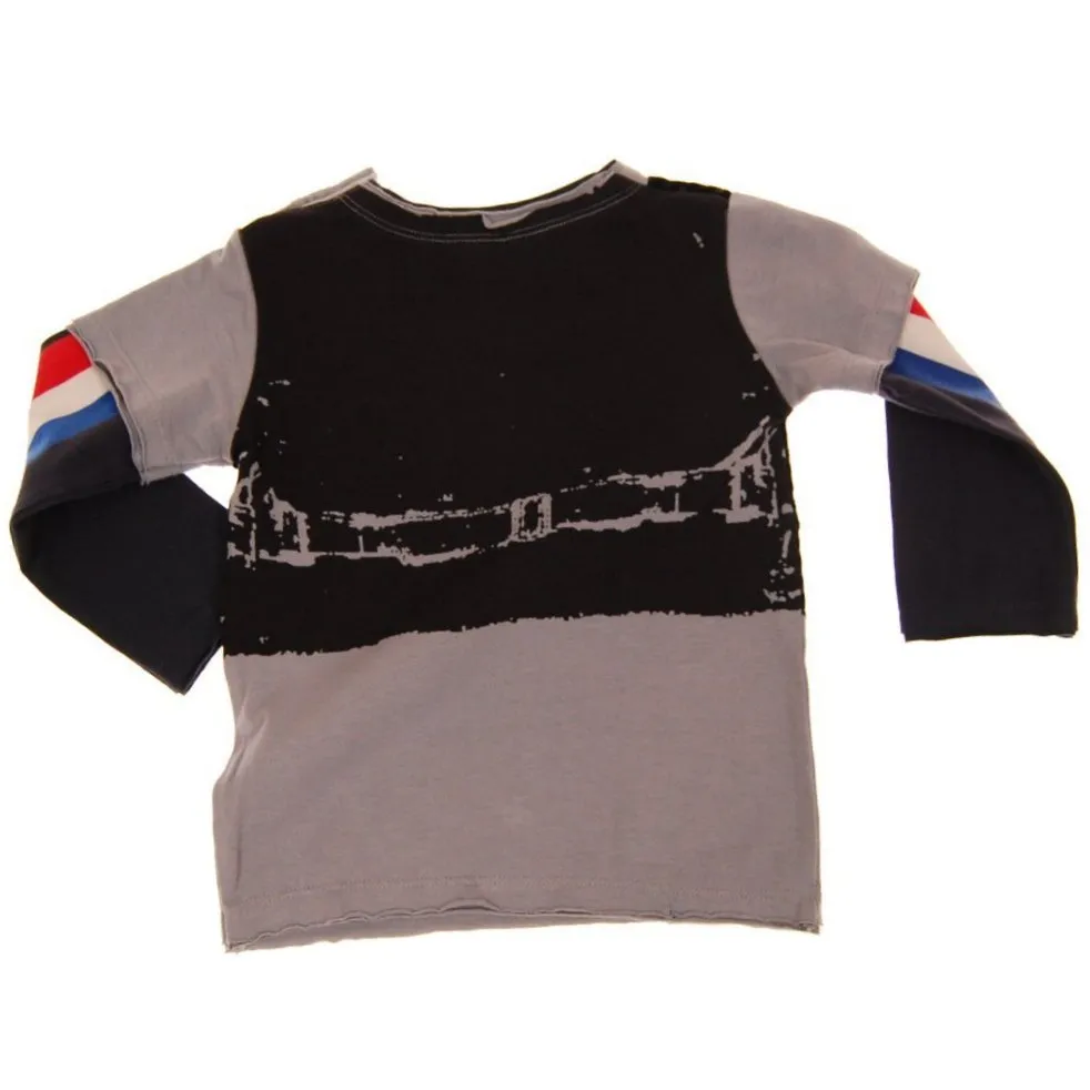 Super Hero Vest Baby Twofer T-shirt by: Mini Shatsu