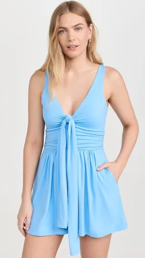 Susana Monaco   Tie Tank Romper 