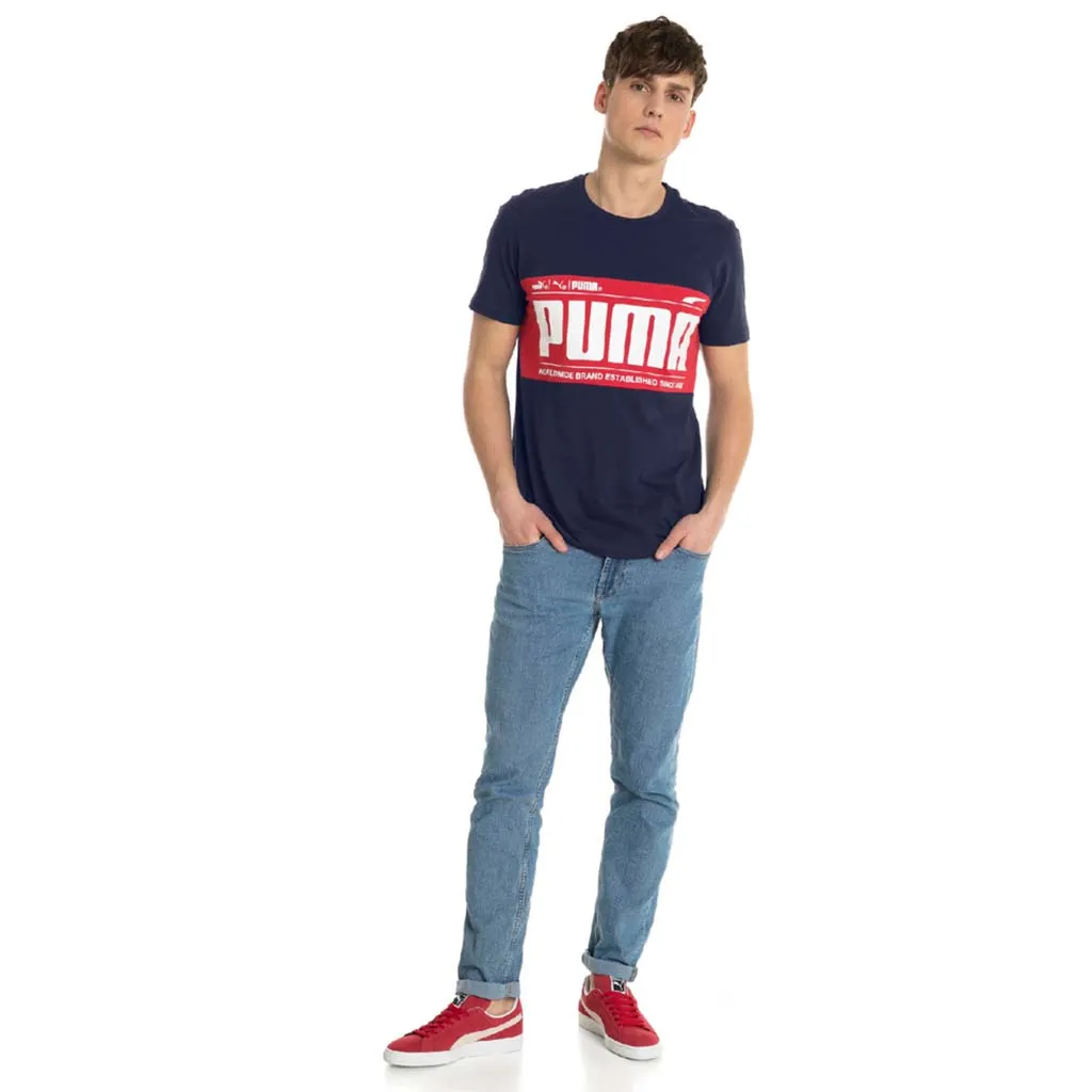 T-shirt Puma Graphic Logo Block Tee pour homme