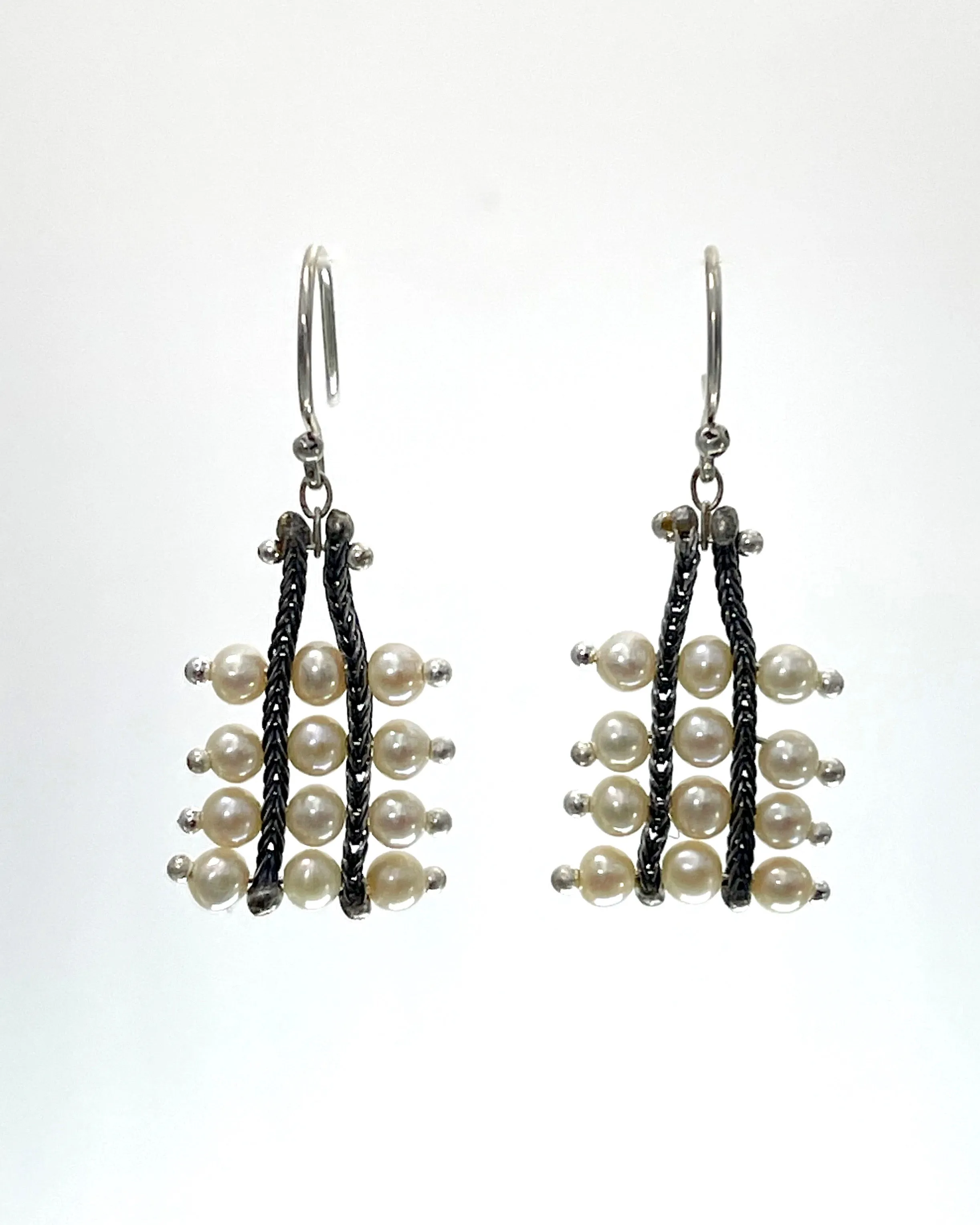 Ten Thousand Things Pearl Square Earrings