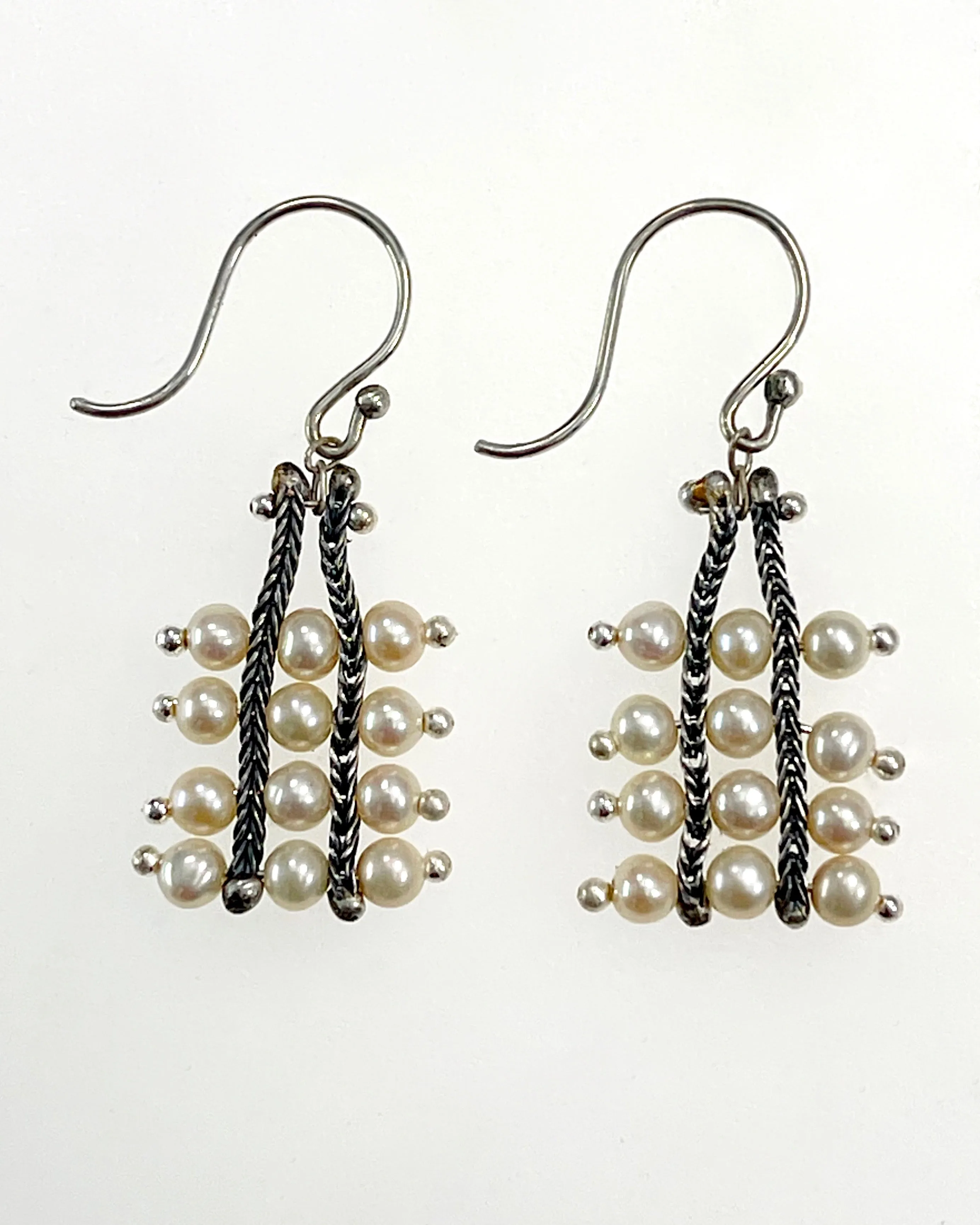 Ten Thousand Things Pearl Square Earrings