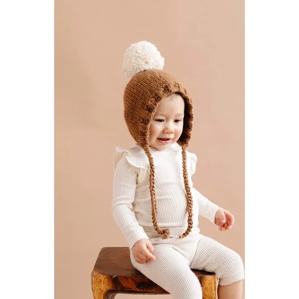 The Blueberry Hill Ari Bonnet Hat, Walnut