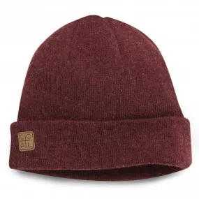 The Harbor Beanie - Heather Burgundy