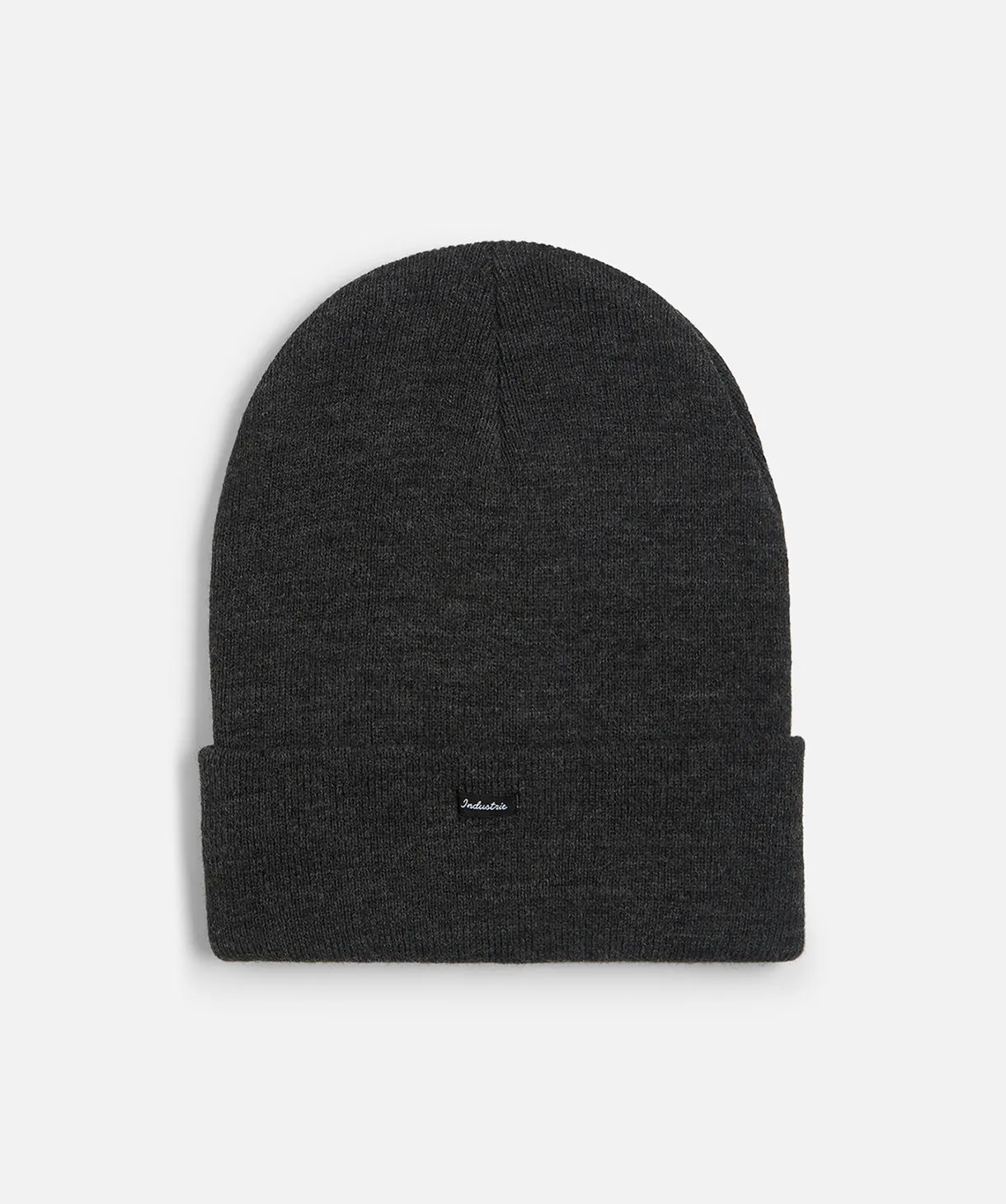 The Portland Cuffed Knit Beanie - Charcoal