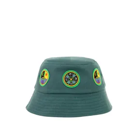 Time Patches Bucket Hat - Dark Green