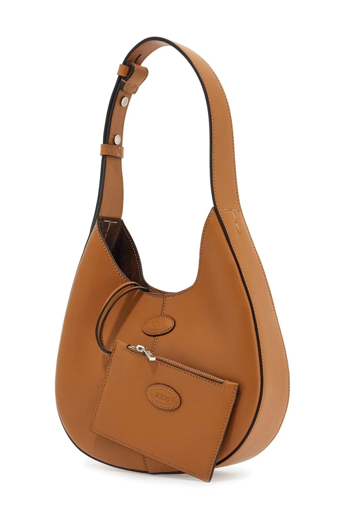 Tod's Mini Hobo Bag In Leather