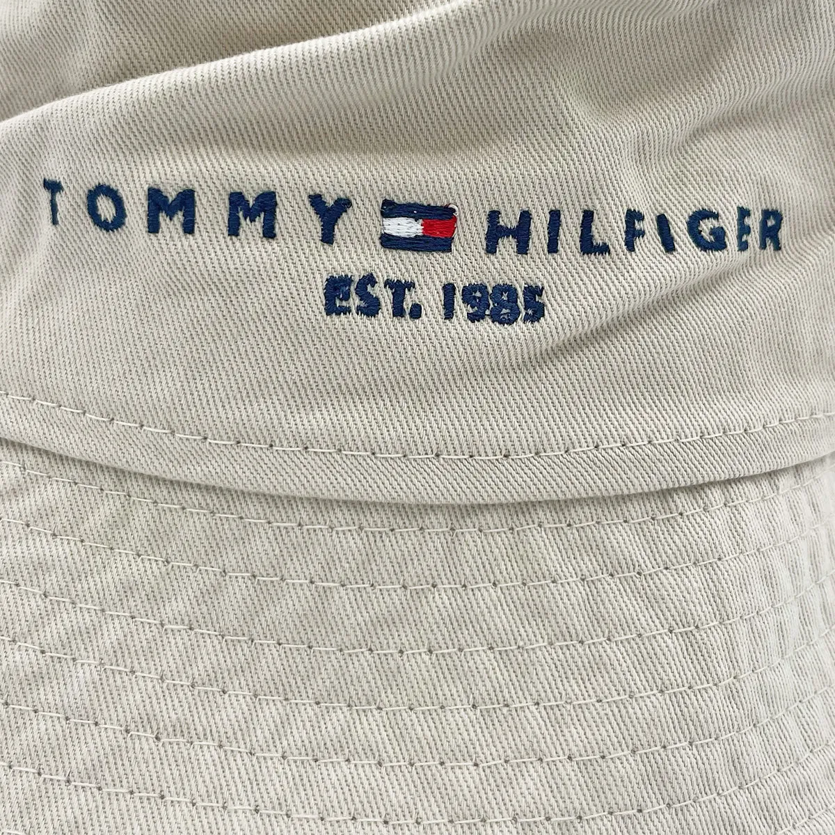 Tommy Hilfiger Established Bucket Hat - Stone