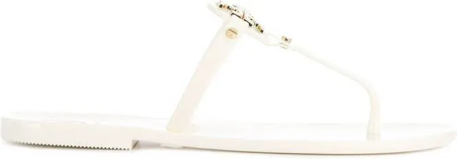 Tory Burch Mini Miller jelly sandals White