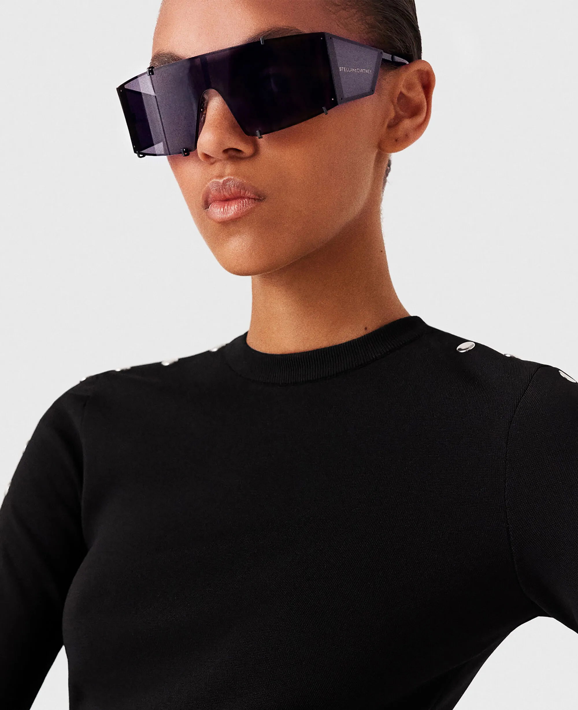 Translucent Rectangle Sunglasses