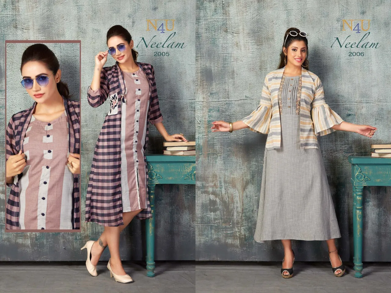 TUNIC HOUSE PRESENTS NEELAM DIGITAL PRINT COTTON KURTI COLLECTION