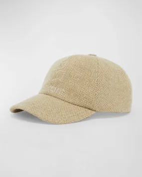 Tyron Wool-Blend Baseball Hat