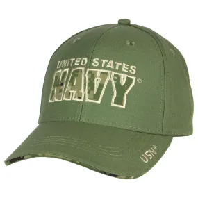 US Navy Camo Twill Hat