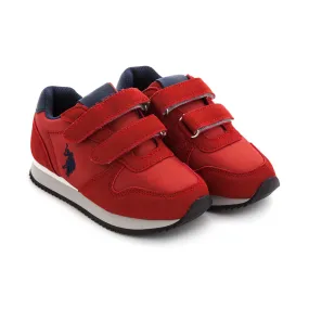 U.s. Polo Assn. Unisex Red Sneakers