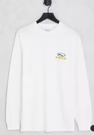 Vans Chromatic Long Sleeve T-Shirt - White