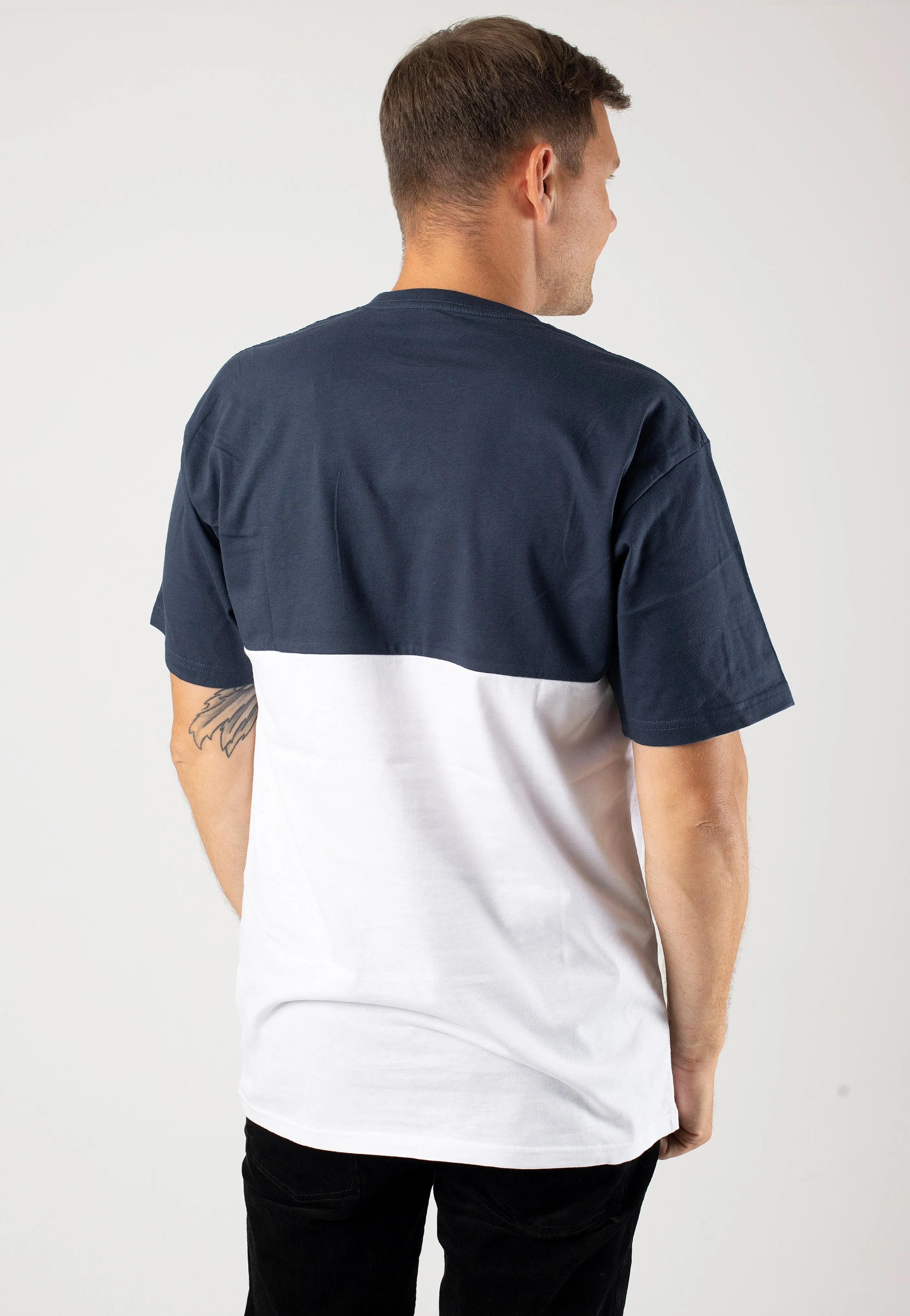 Vans - Colorblock White/Dress Blues - T-Shirt