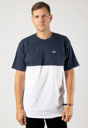 Vans - Colorblock White/Dress Blues - T-Shirt