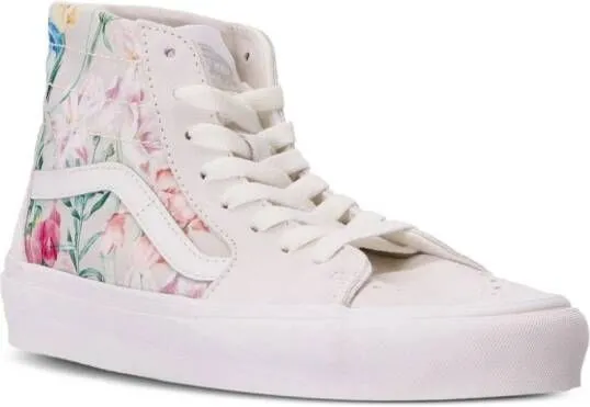 Vans SK8-HI floral-print sneakers Pink