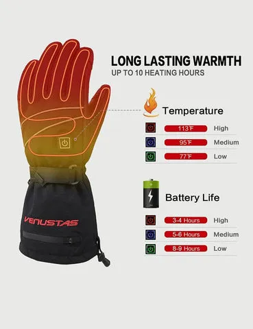 Venustas Heated Gloves 7.4V For Men & Women