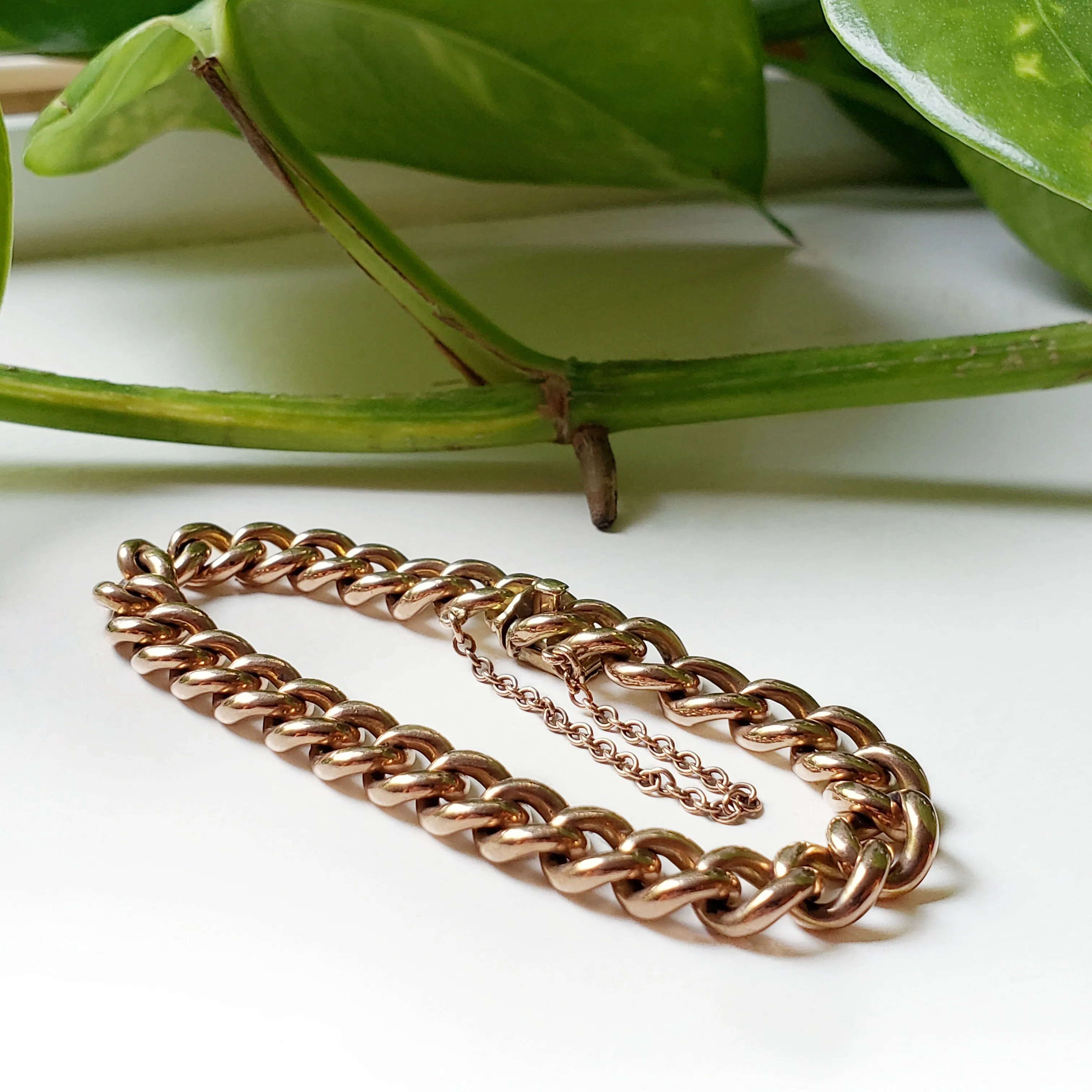 Vintage Curb Link Bracelet