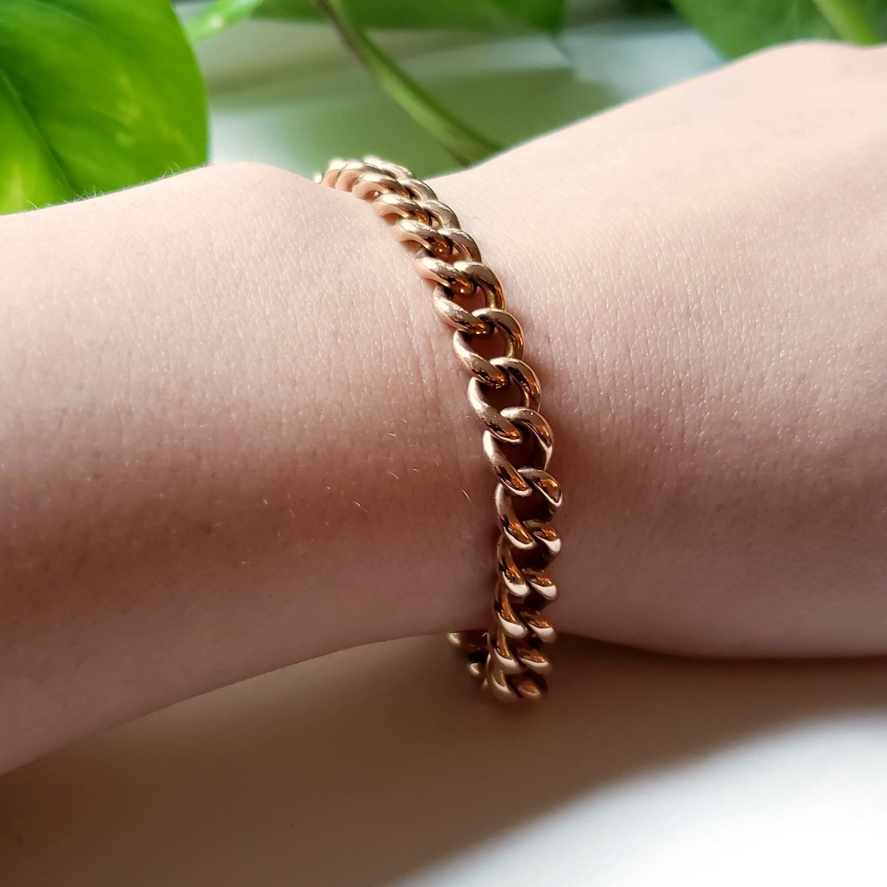 Vintage Curb Link Bracelet