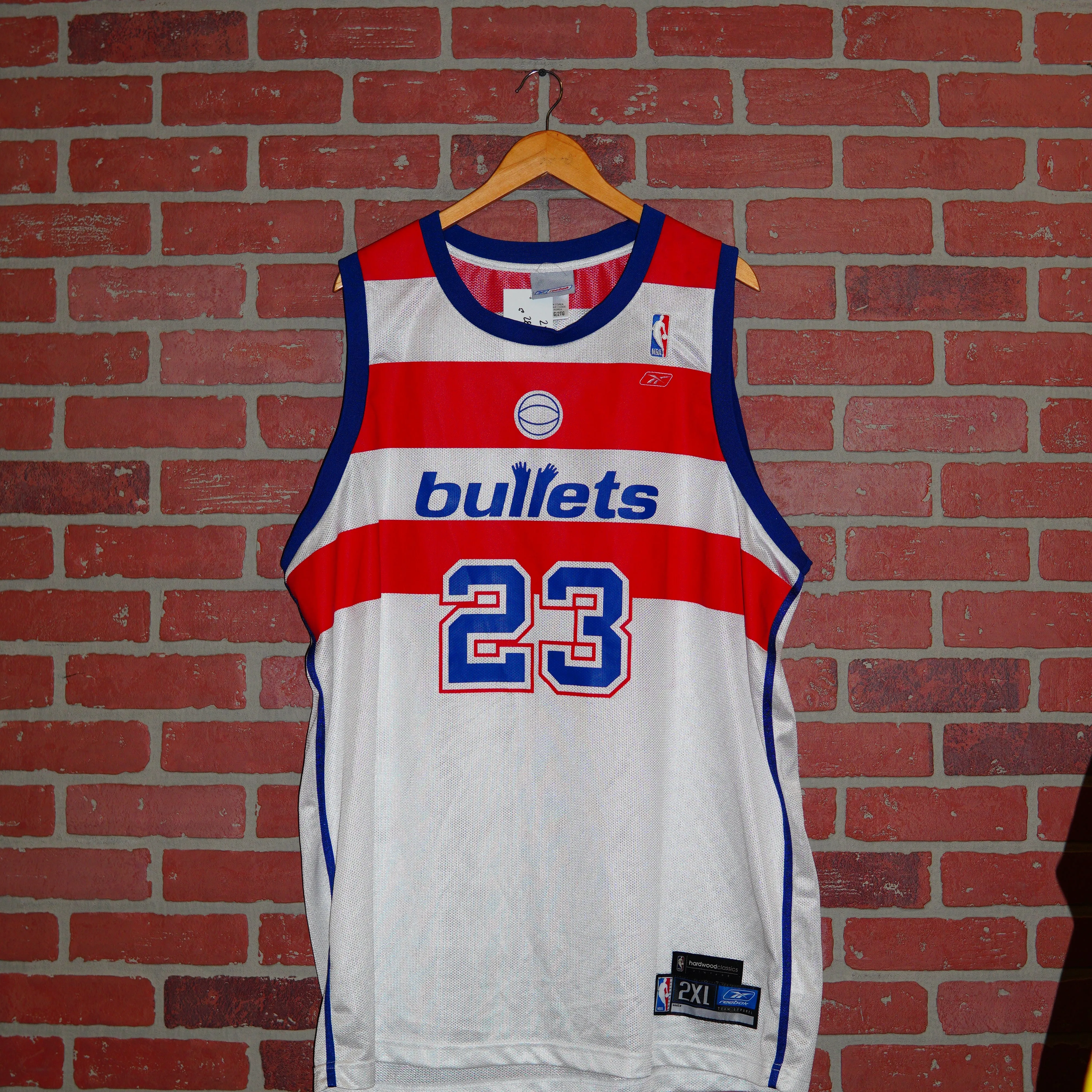 VTG Reebok NBA Washington Bullets Michael Jordan Basketball Jersey