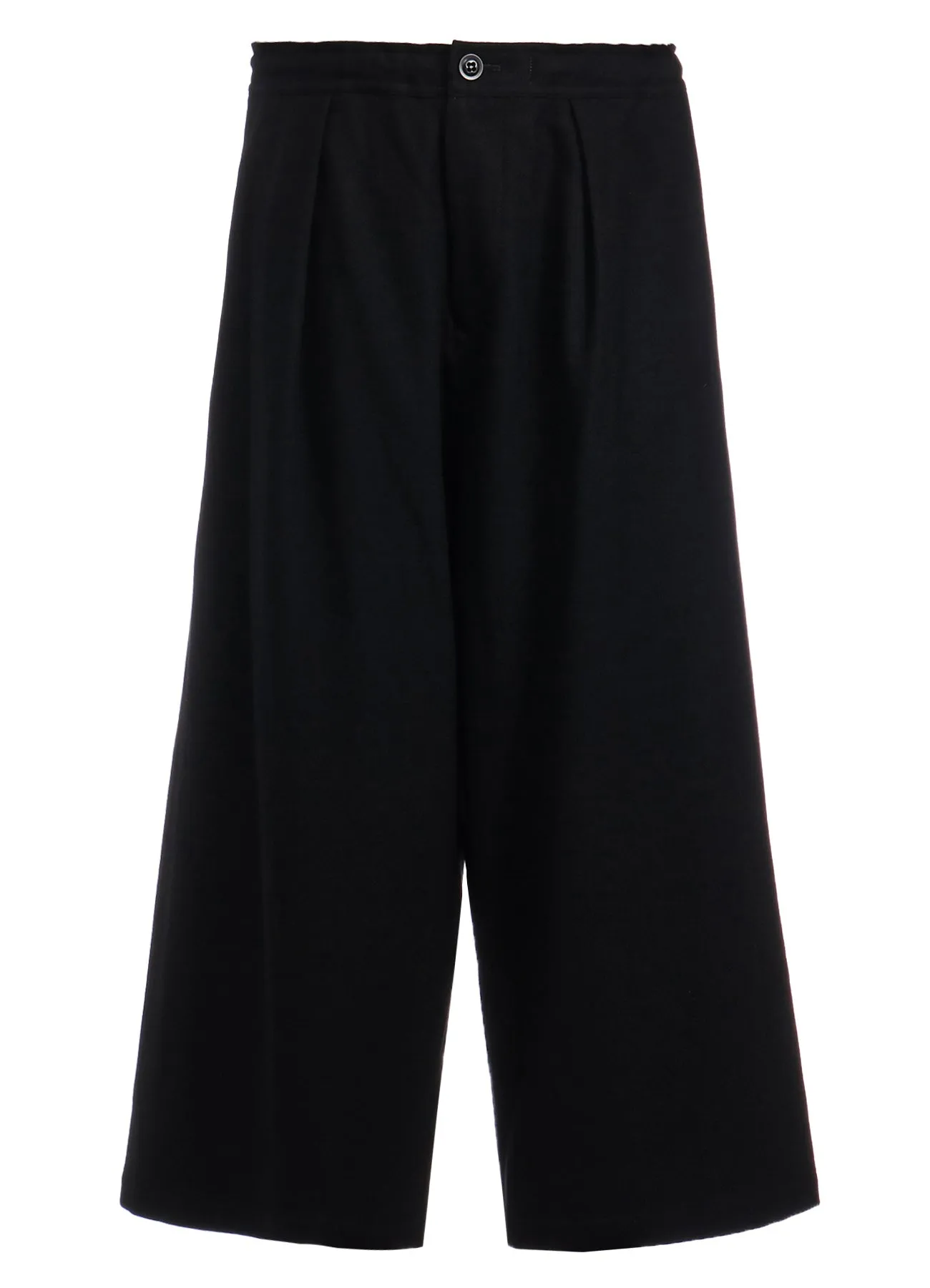 W/ FLANNEL HAND STITCHED FRONT TUCK WIDE PANTS