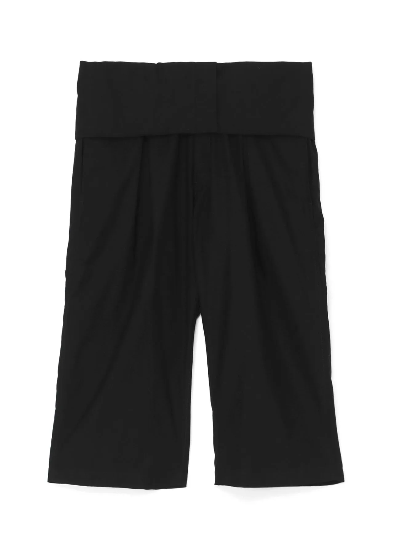 WIDE TWILL G-HIGH-WAIST PANTS