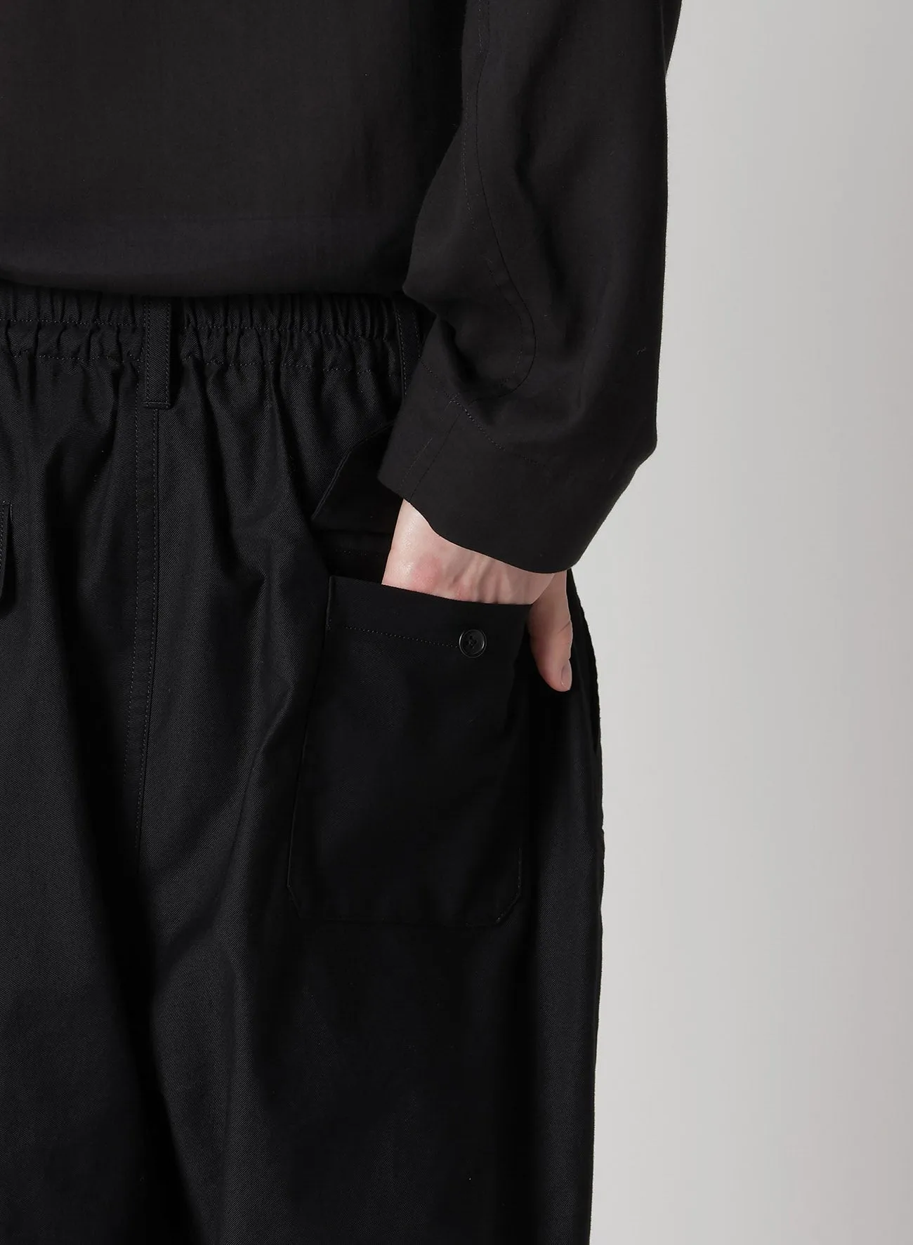 WIDE TWILL SWITCHING PK PANTS